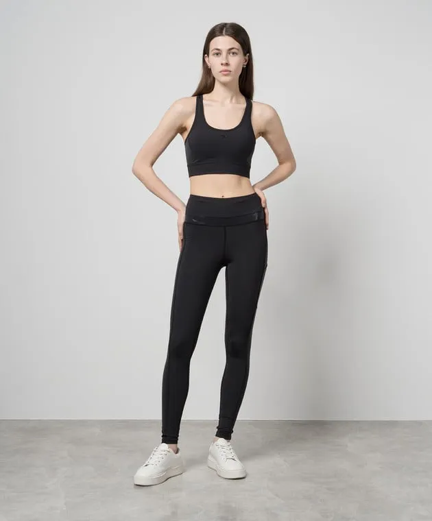 Goldbergh Vibe logo leggings in black