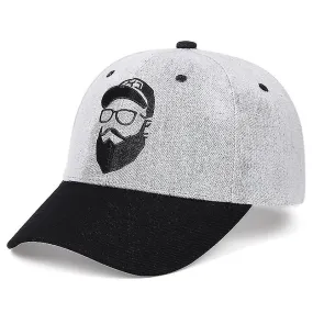 Hip Hop Baseball Cap Men Women Fashion Hat Grey