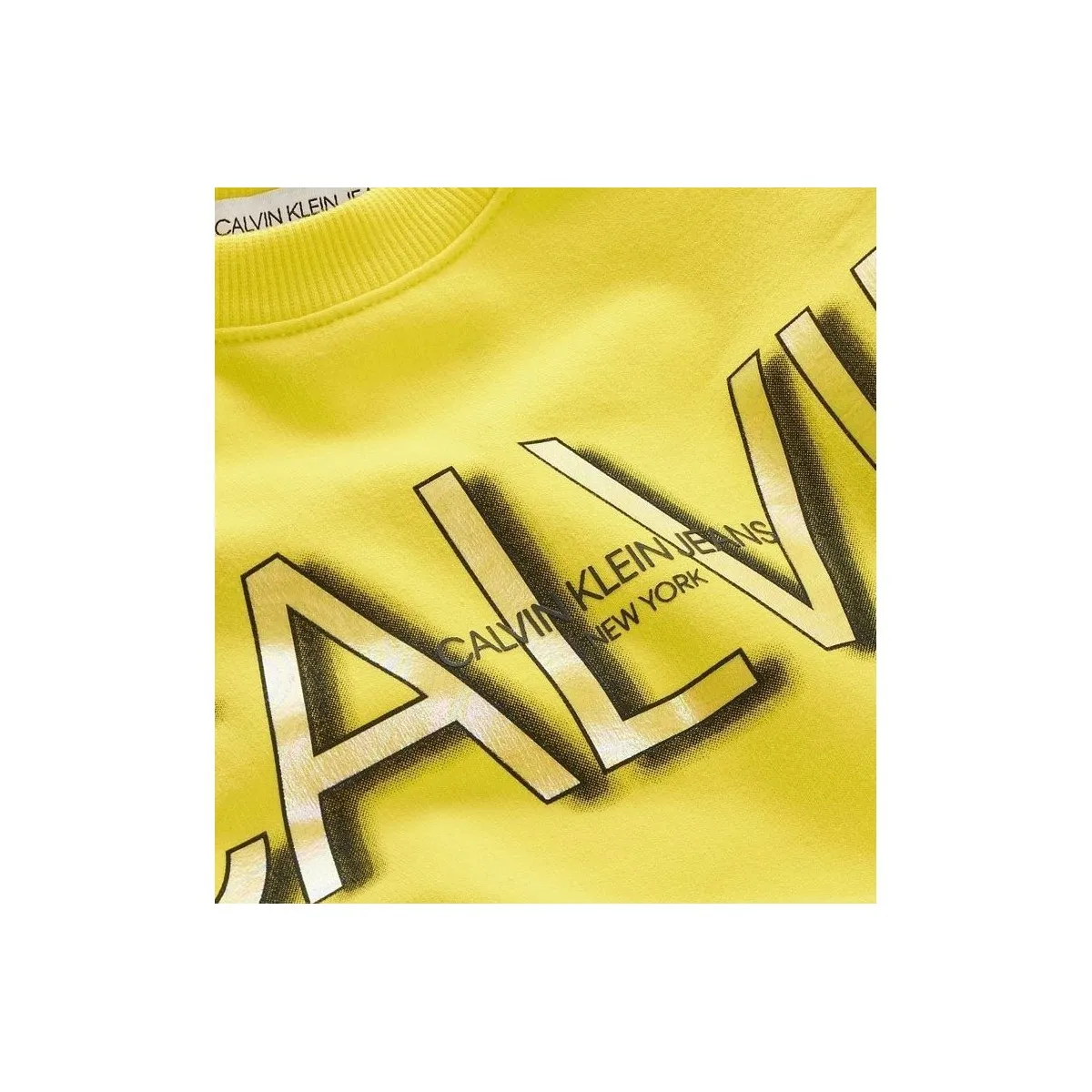 IG0IG01006 LOGO SWEATSHIRT-ZHM BRIGHT SUNSHINE