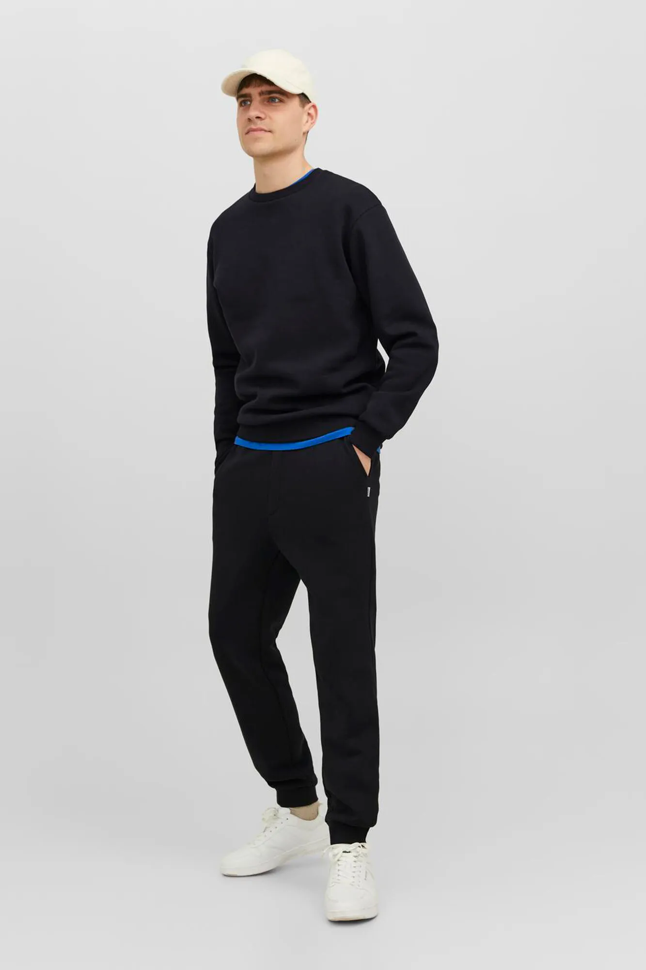 Jack & Jones Set sudadera y jogger lisos