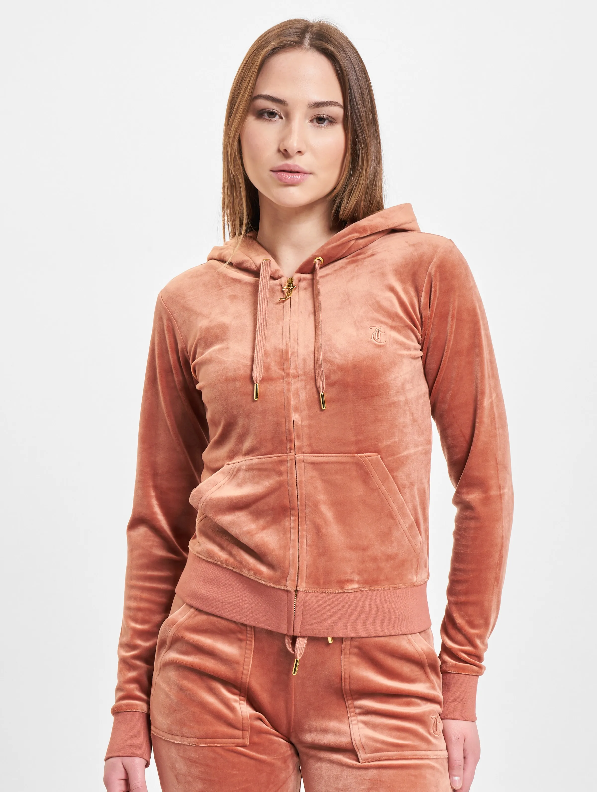 Juicy Couture Robertson Gold Zip Hoodies