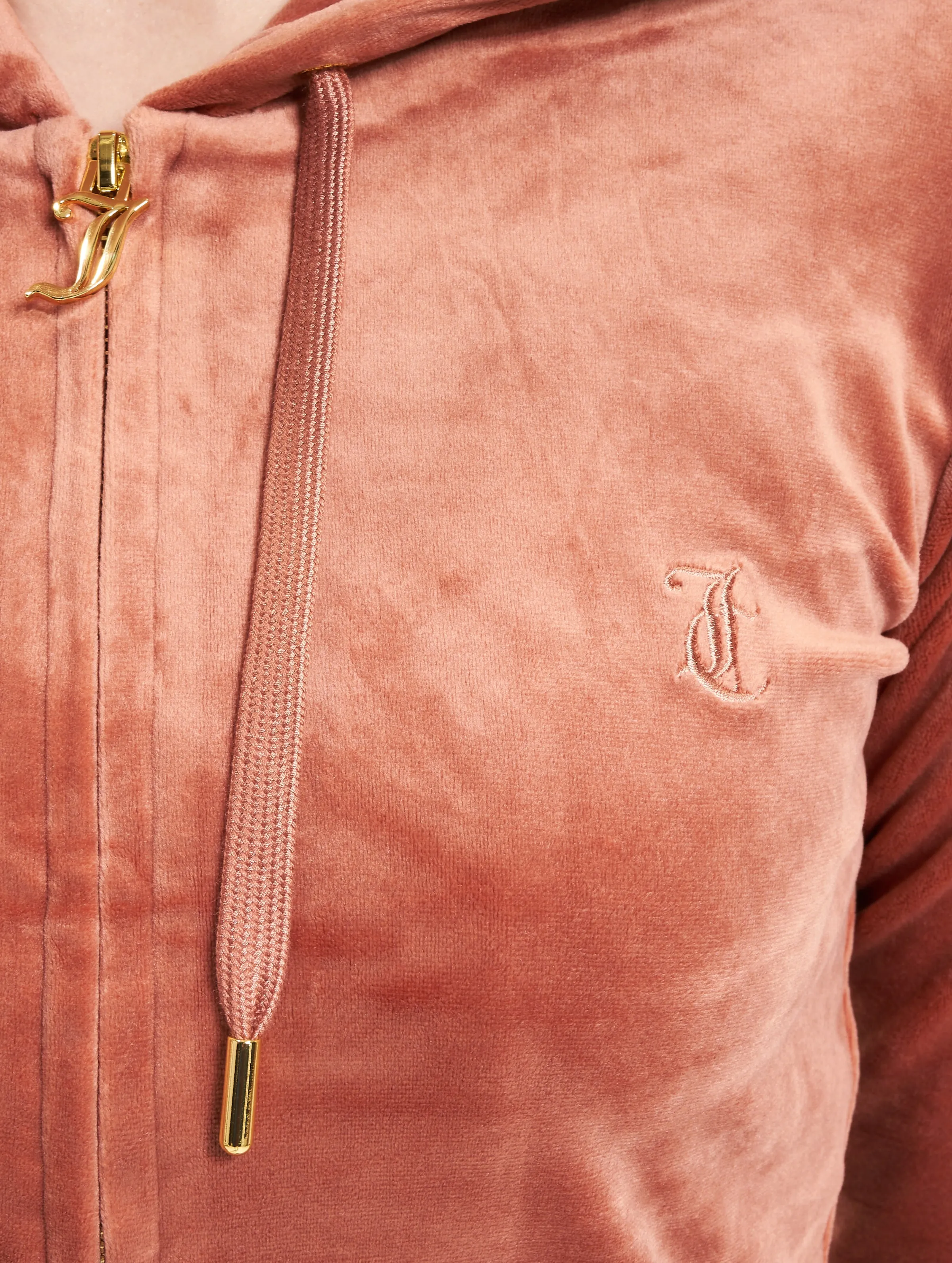 Juicy Couture Robertson Gold Zip Hoodies