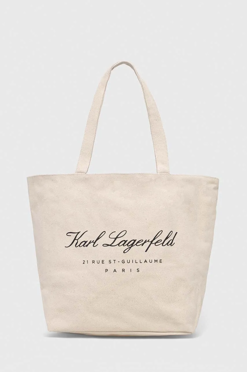 KARL LAGERFELD Hotel Karl Reversible Tote Bag