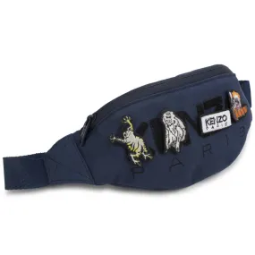 KENZO KIDS Riñonera con parches de velcro