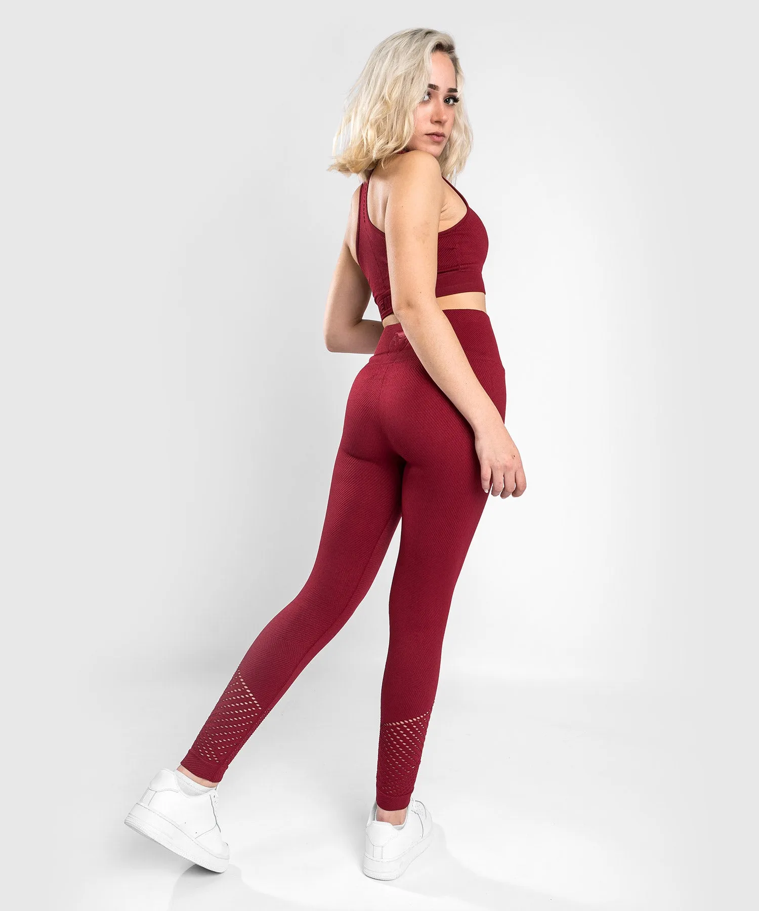 Leggings ⅞ Venum Sparring Seamless - Burdeos