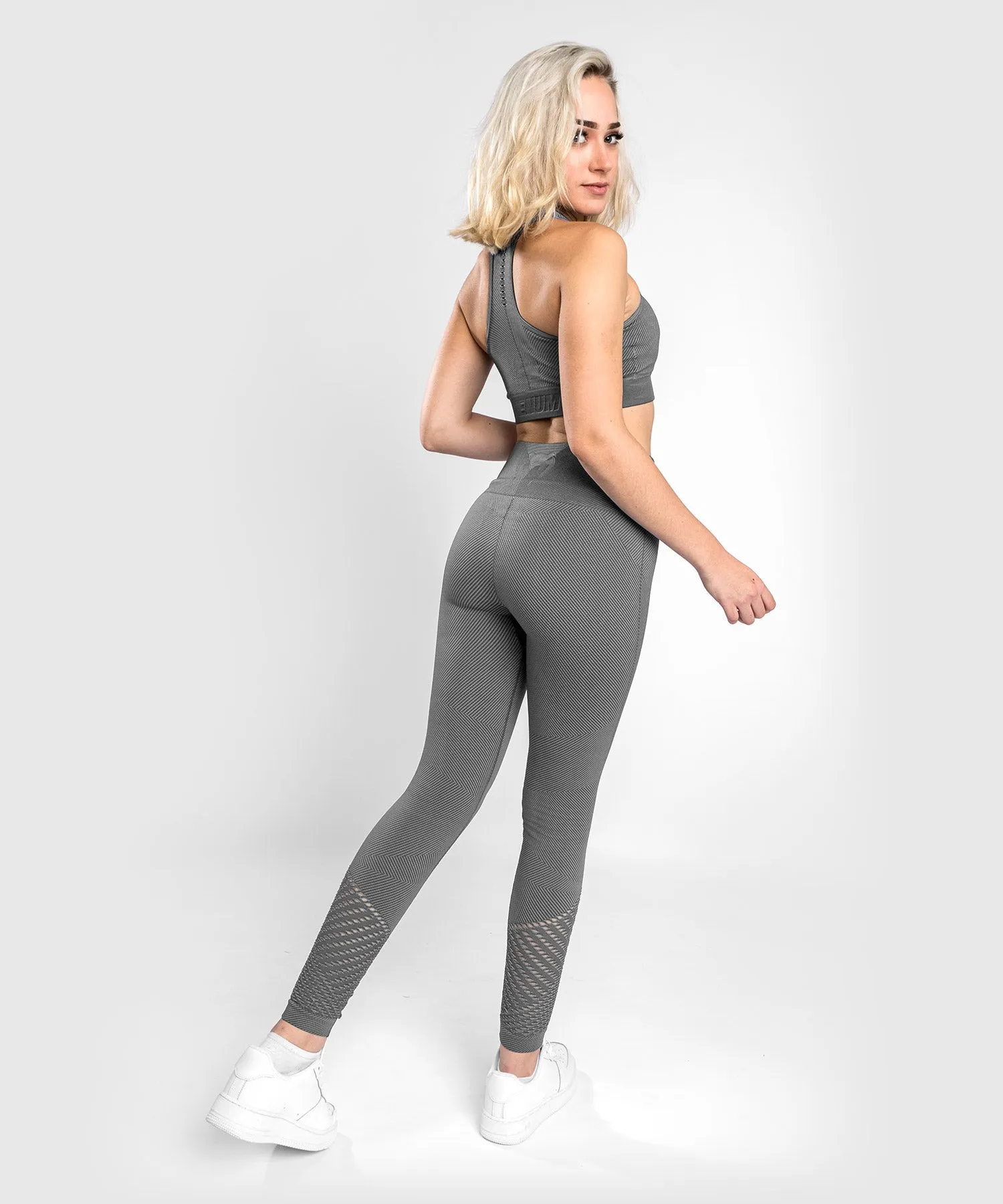 Leggings ⅞ Venum Sparring Seamless - Gris Oscuro