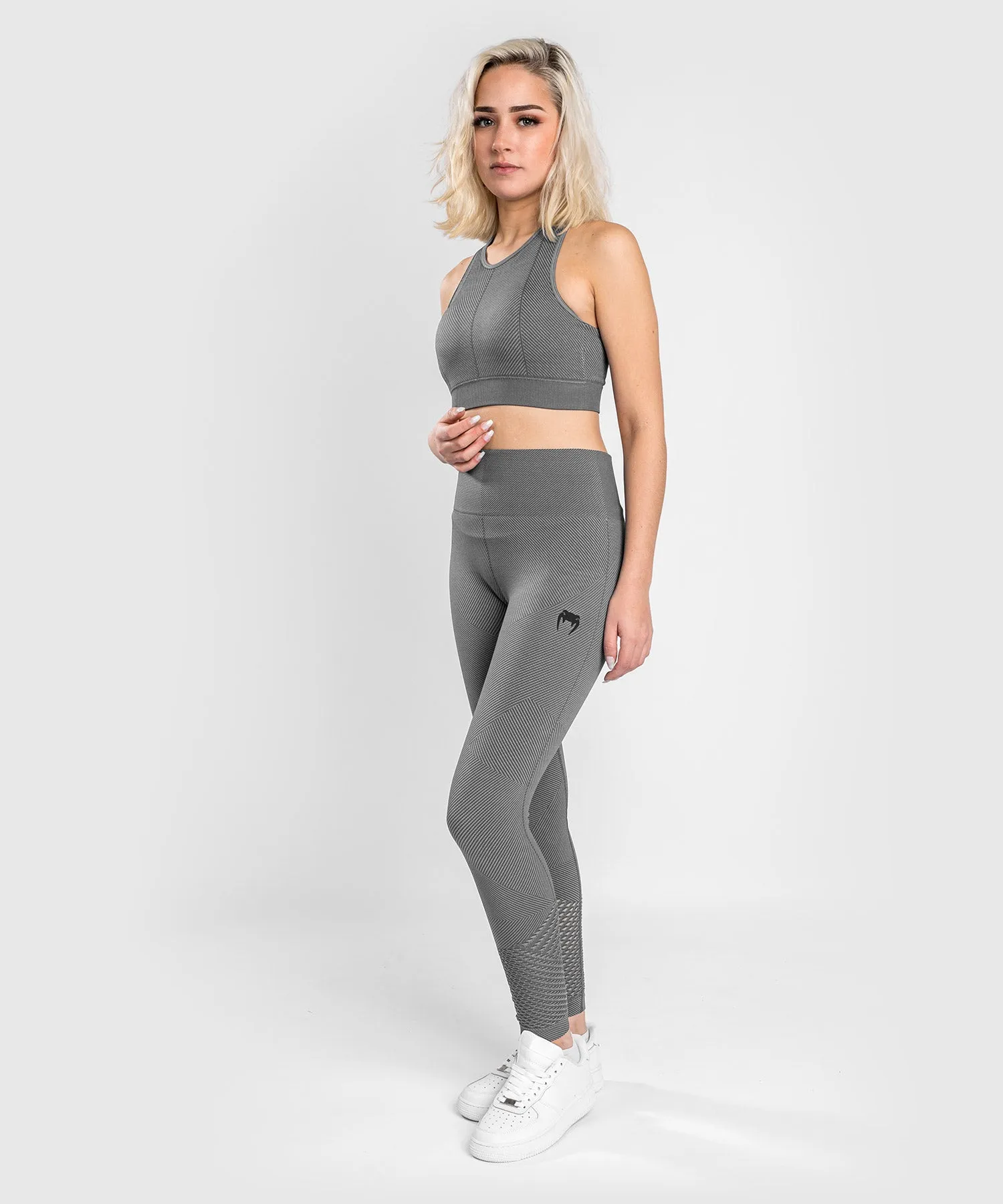 Leggings ⅞ Venum Sparring Seamless - Gris Oscuro