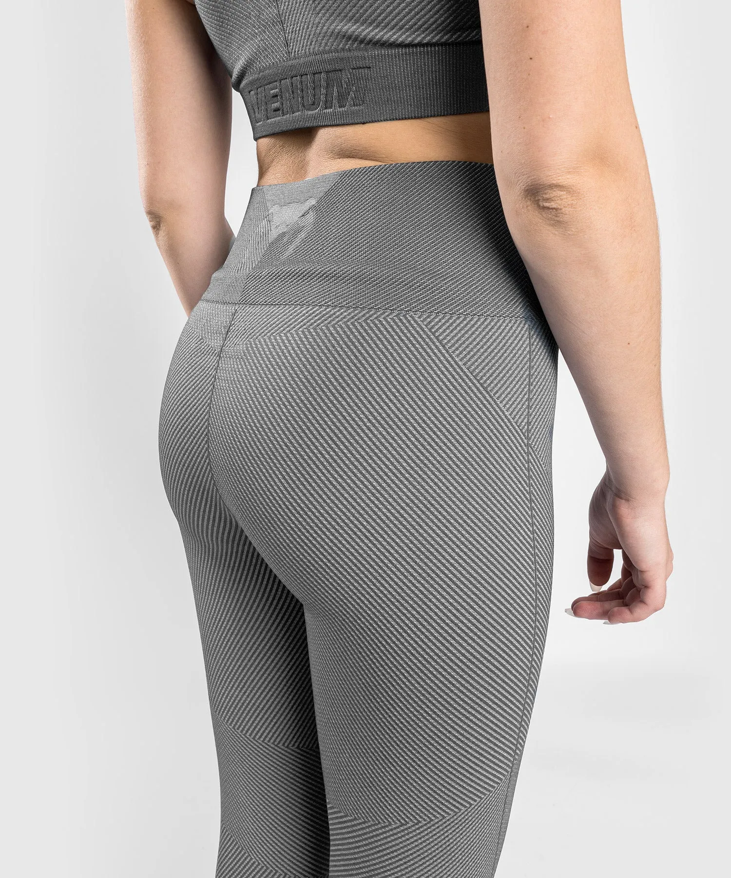 Leggings ⅞ Venum Sparring Seamless - Gris Oscuro