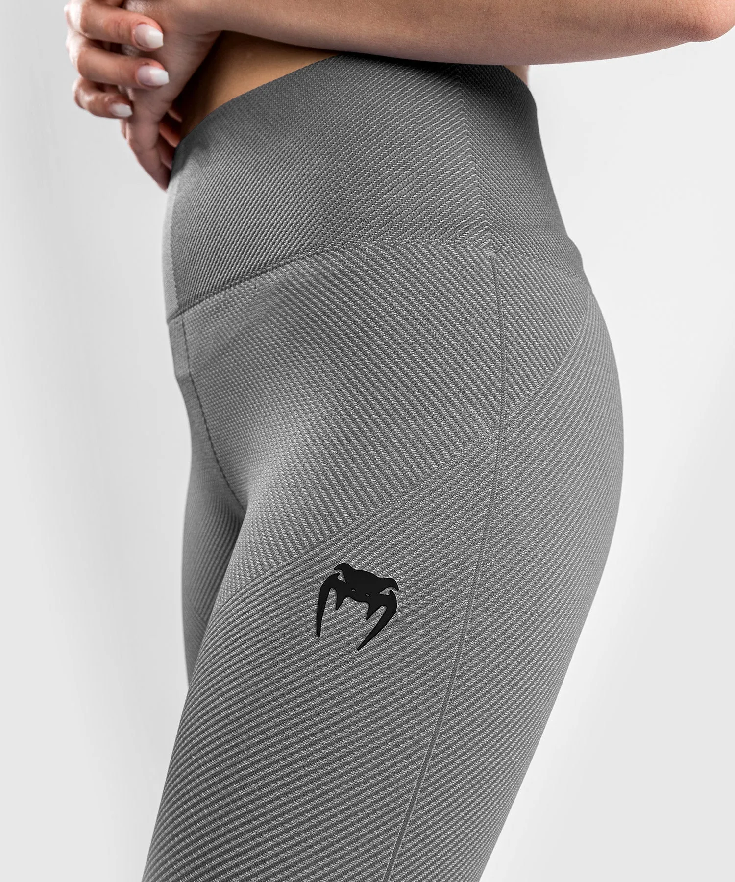 Leggings ⅞ Venum Sparring Seamless - Gris Oscuro