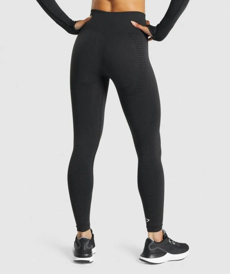 Leggins Gymshark Vital Seamless 2.0 Leggings Negros | 916728-UDT