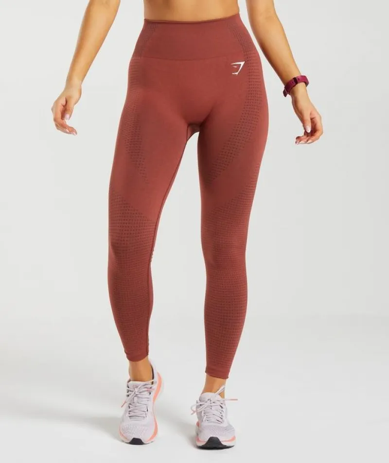 Leggins Gymshark Vital Seamless 2.0 Leggings Rojos | 208341-UFH