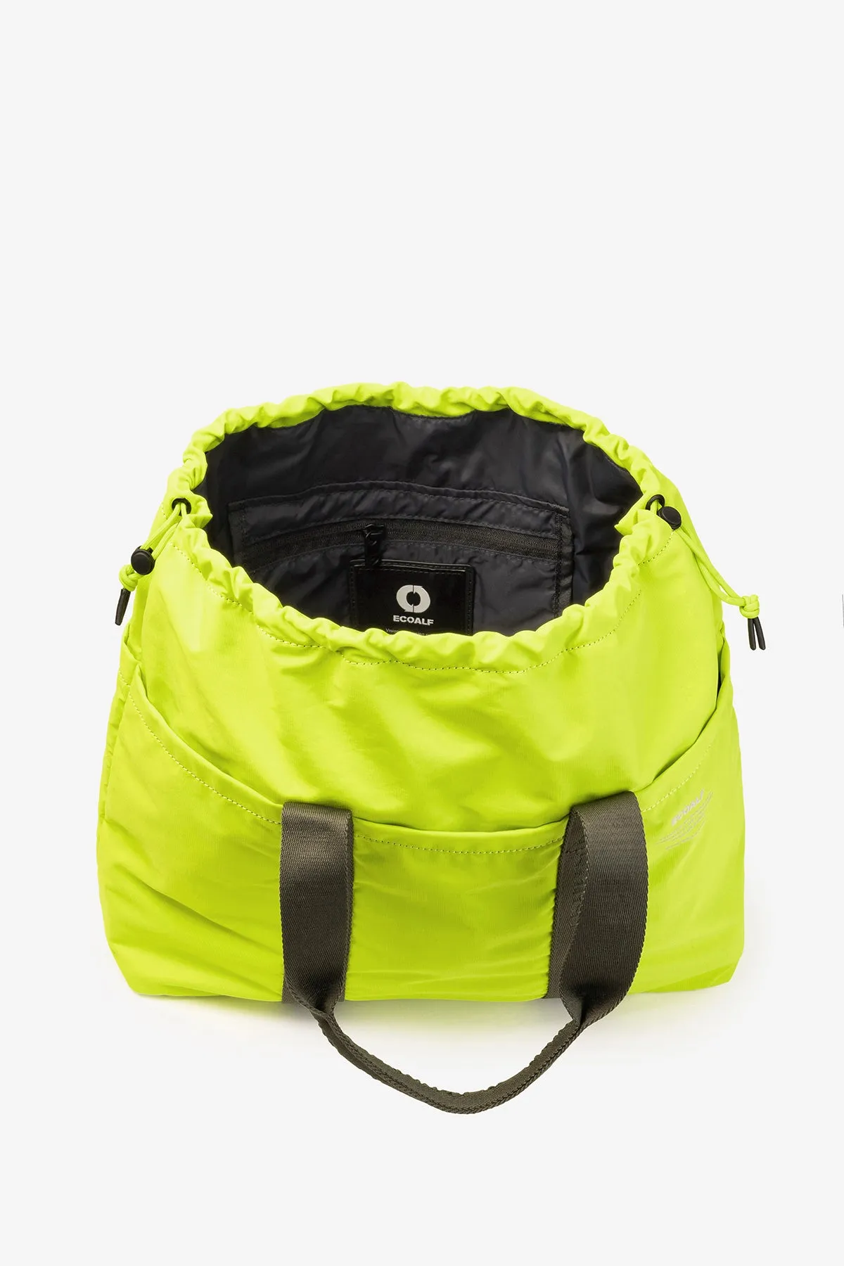 LIME GREEN AKIRA TOTE BAG