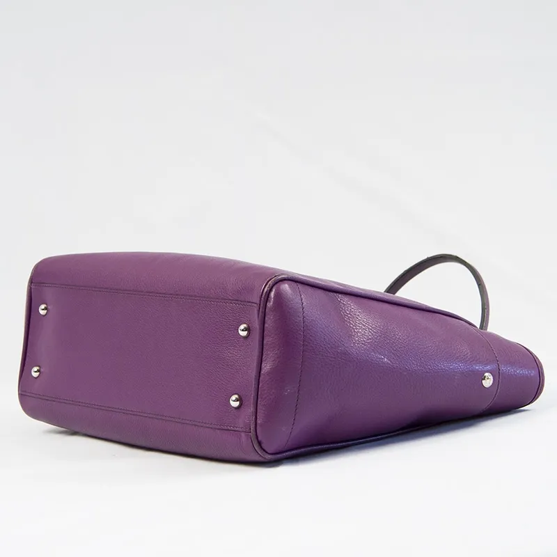 Loewe Tote Heritage morado