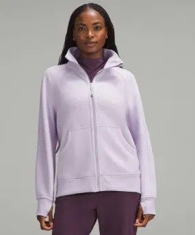 Lululemon Sudadera holgada Scuba con cuello chimenea y cremallera completa - Lilac Ether | HS67-A4PS