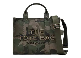 Marc Jacobs The Camo Jacquard Medium Tote Bag Green