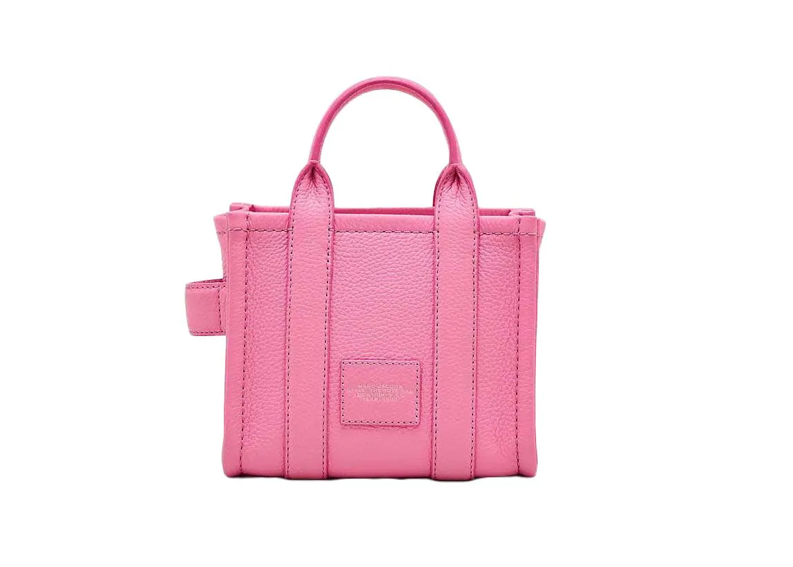 Marc Jacobs The Leather Mini Tote Bag Petal Pink