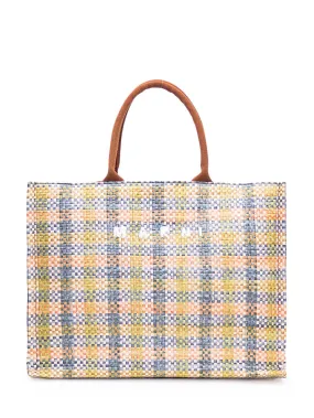 MARNI Tote Bag with Rafia