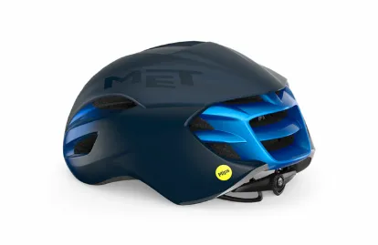 Met Casco Manta Mips Azul Metálico