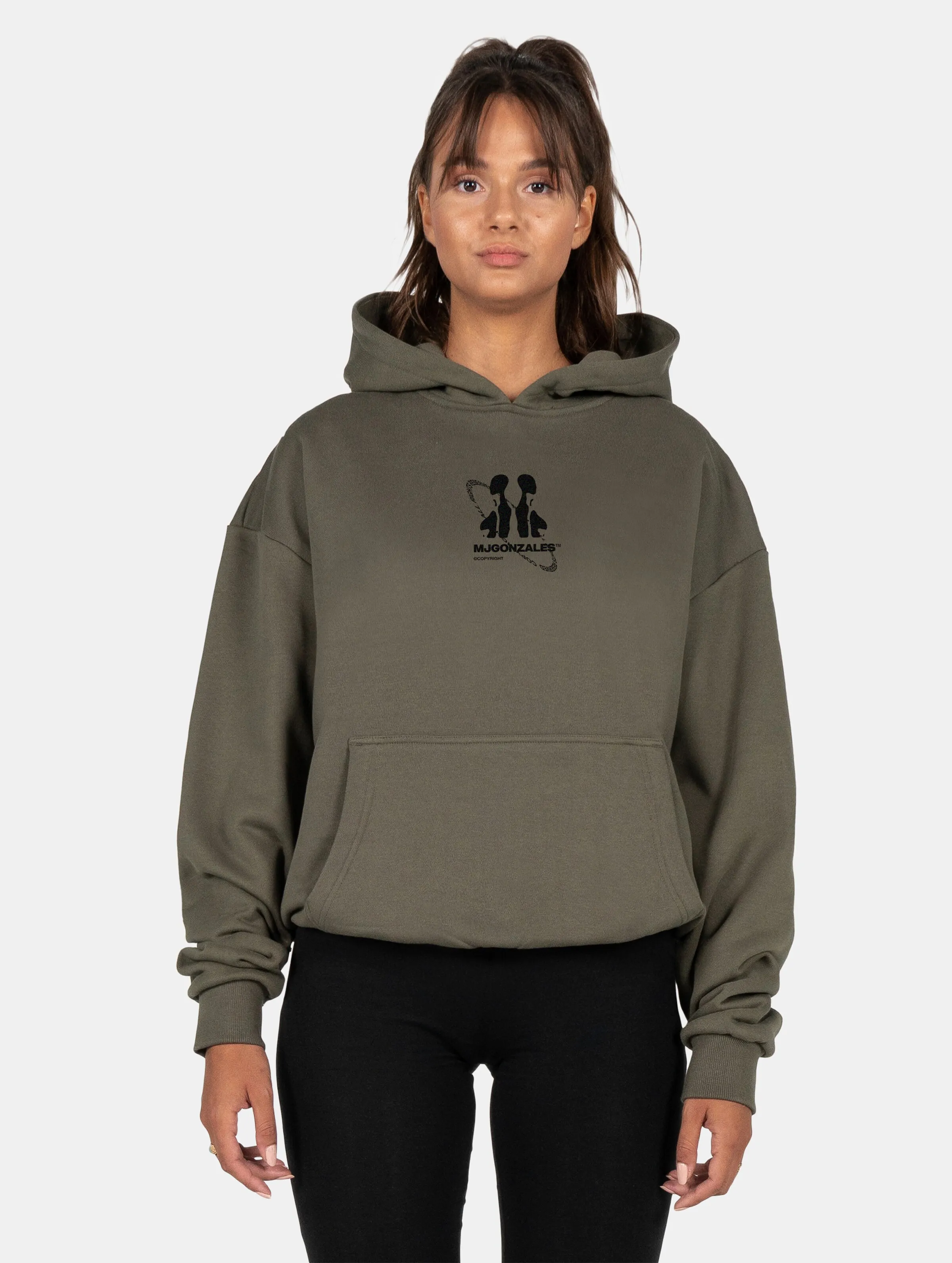 MJ Gonzales Circle x Ladies Heavy Oversized Hoodies