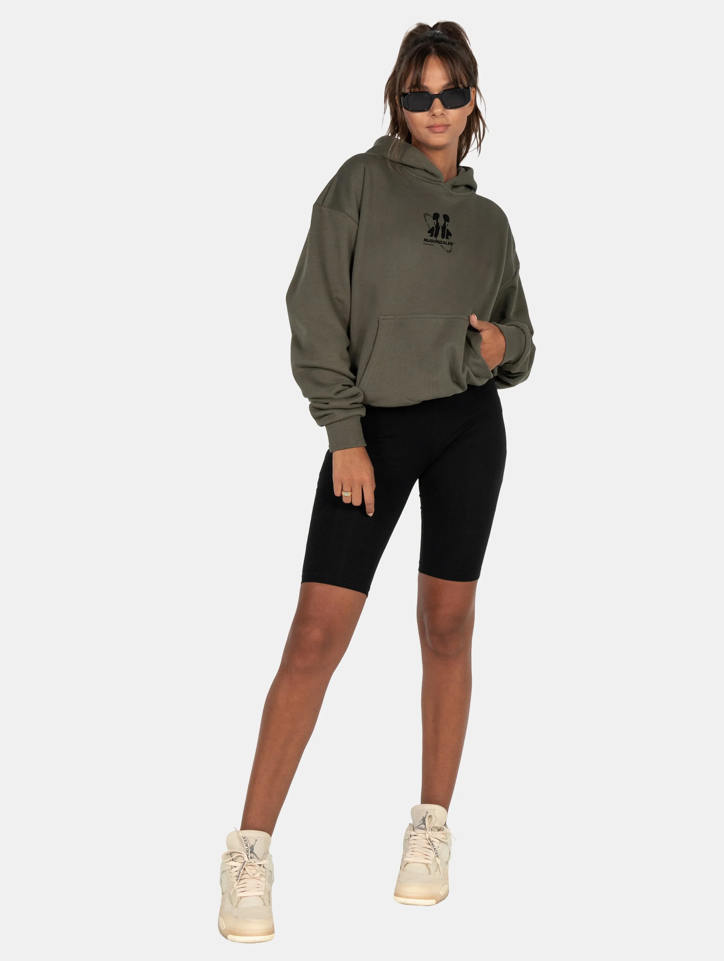 MJ Gonzales Circle x Ladies Heavy Oversized Hoodies