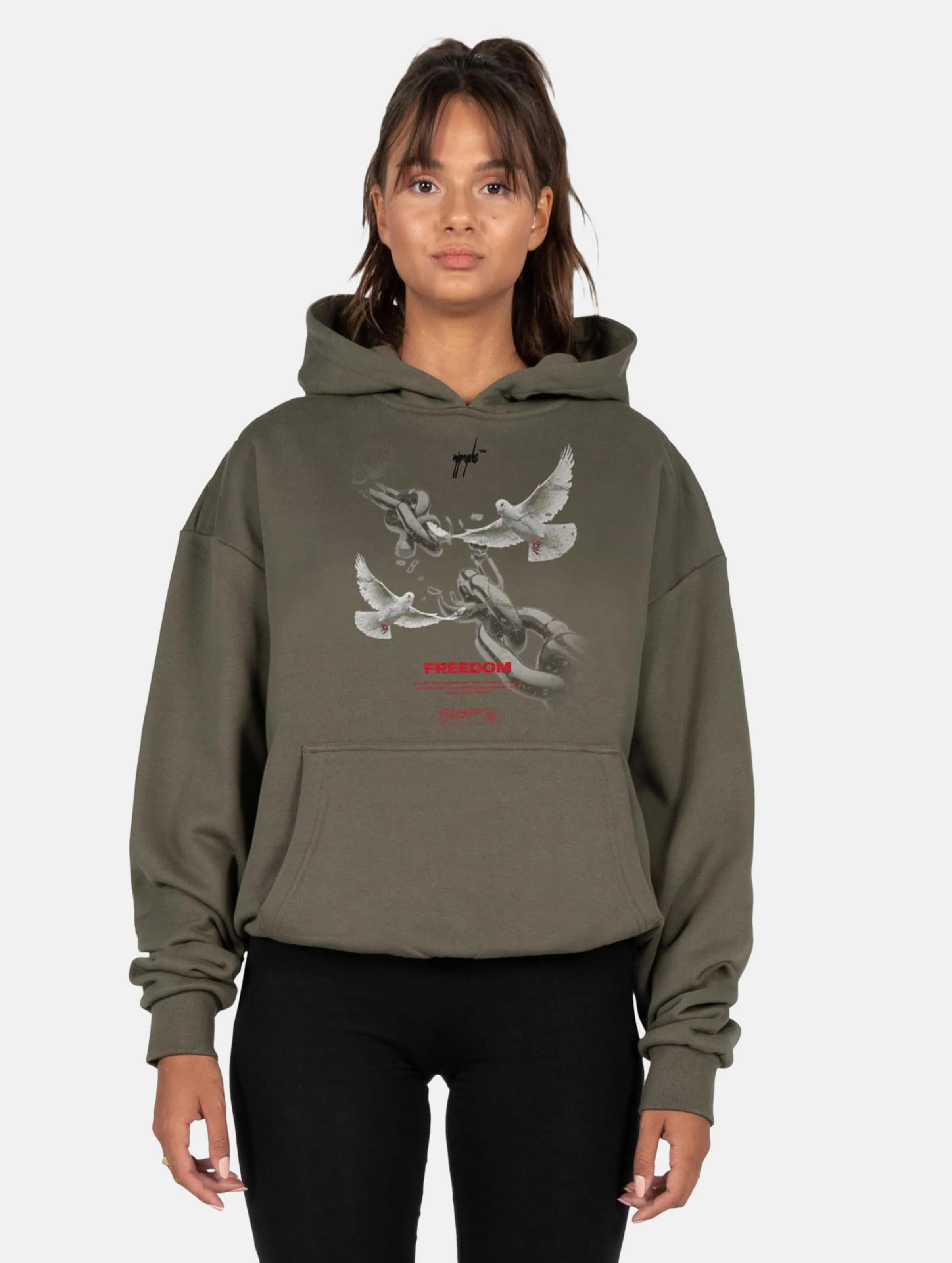 MJ Gonzales Ladies Freedom x Heavy Oversized Hoodies