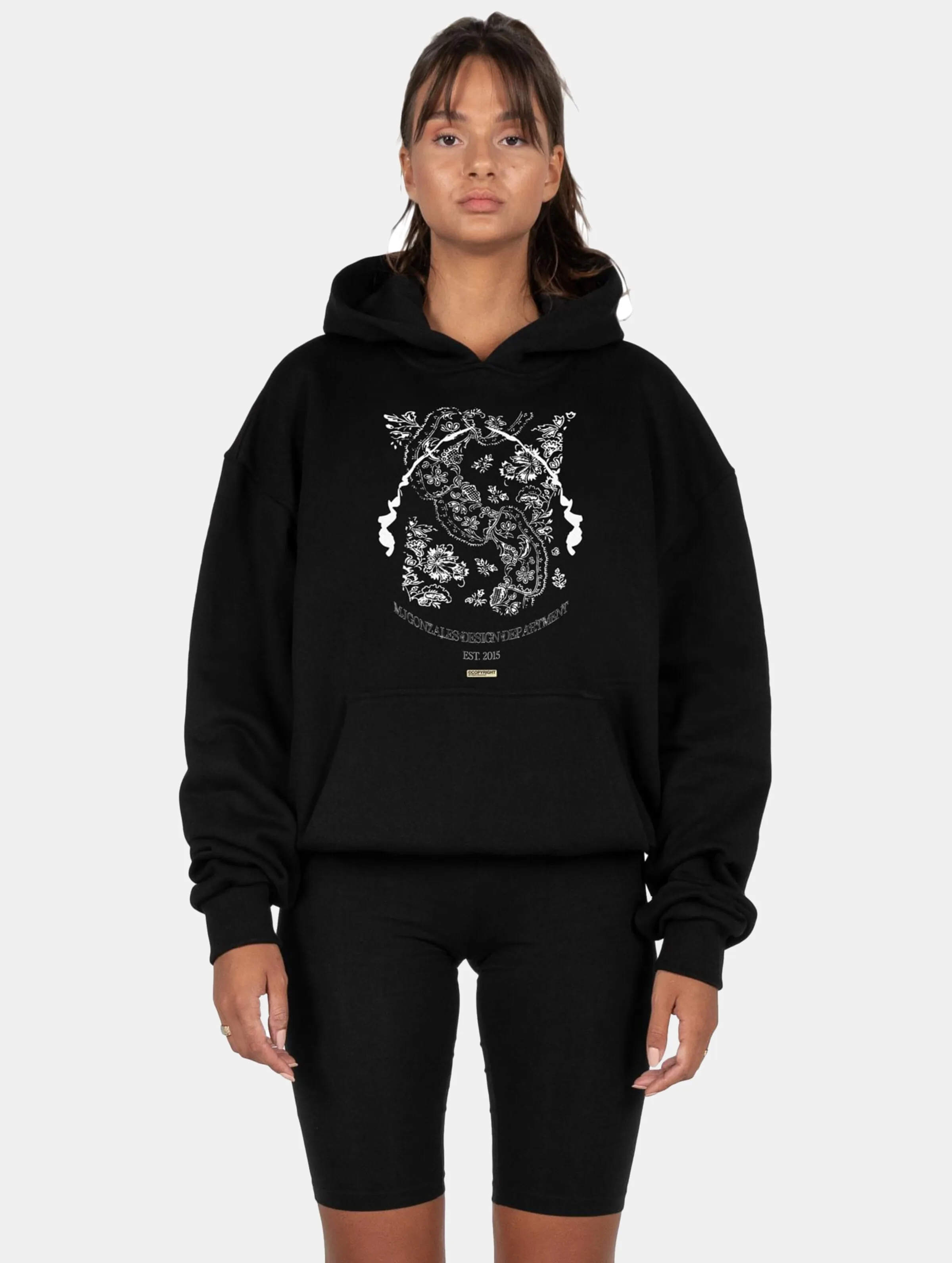 MJ Gonzales Ladies Paislay x Heavy Oversized Hoodies