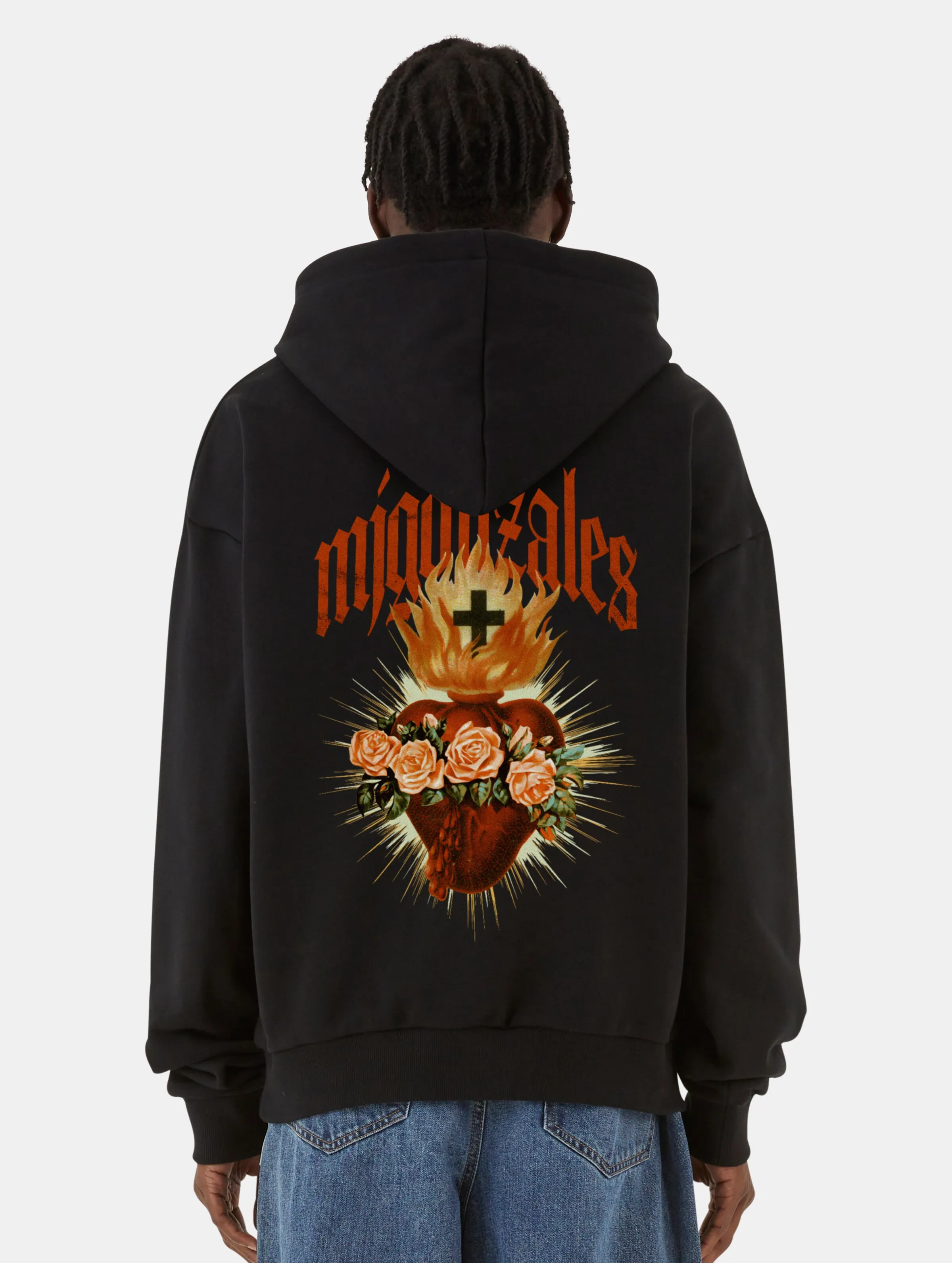 MJ Gonzales MJ Gonzales HEART heavy oversized Hoodies