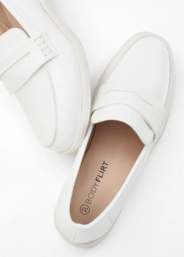 Mocasines Blanco