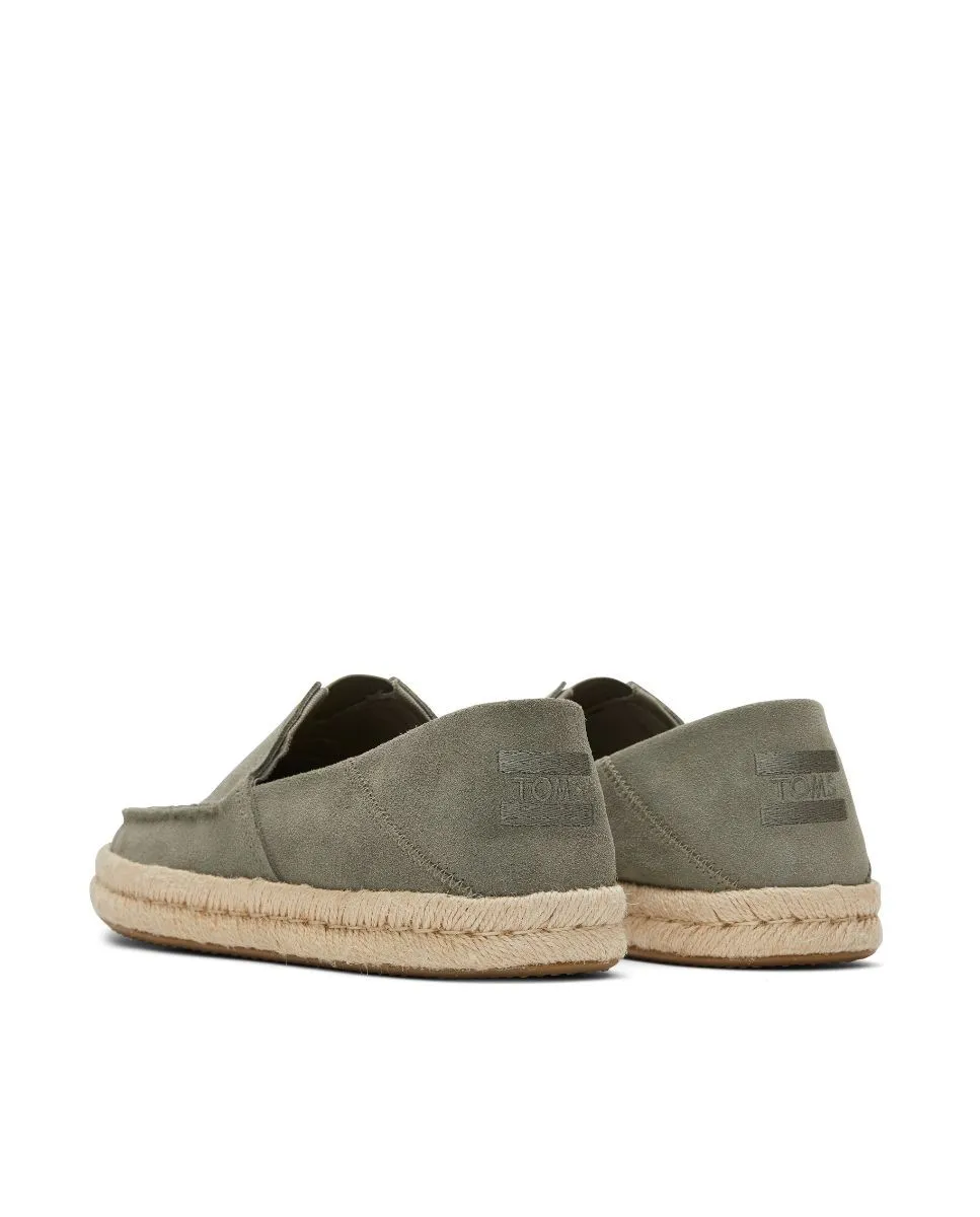 Mocasines de hombre Alonso yute gris