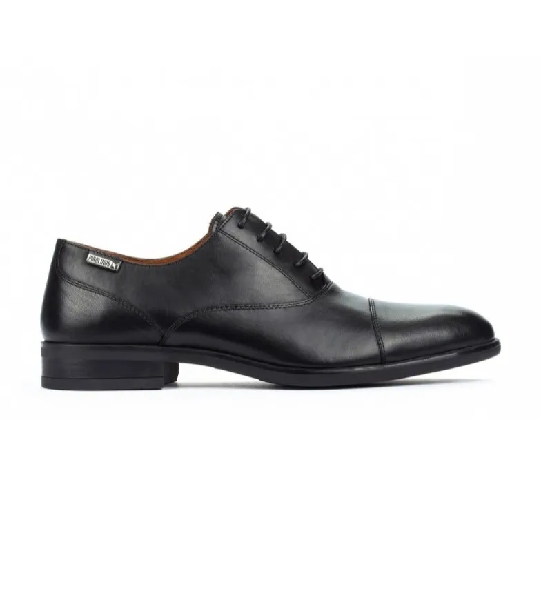 Mocasines de piel Bristol negro