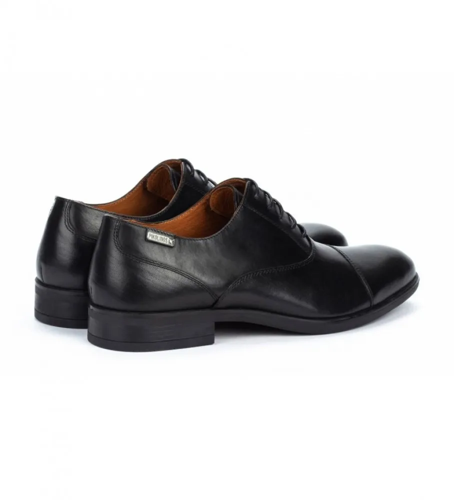 Mocasines de piel Bristol negro