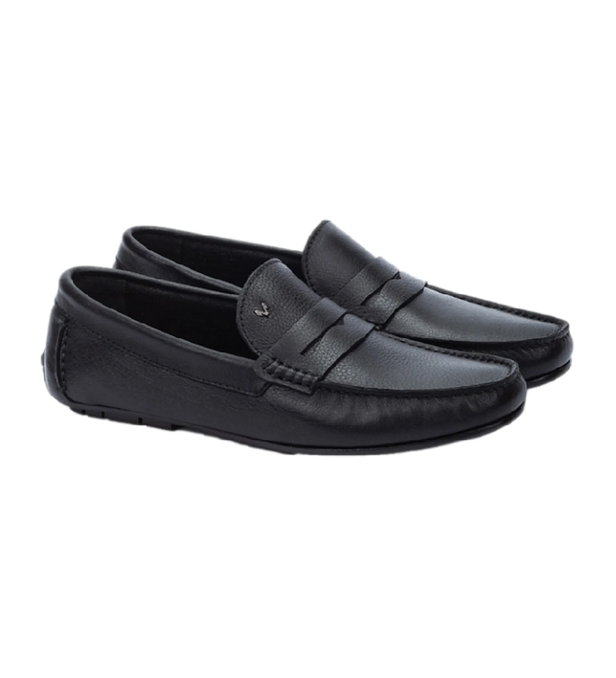 Mocasines De Piel Pacific 1411 Negro