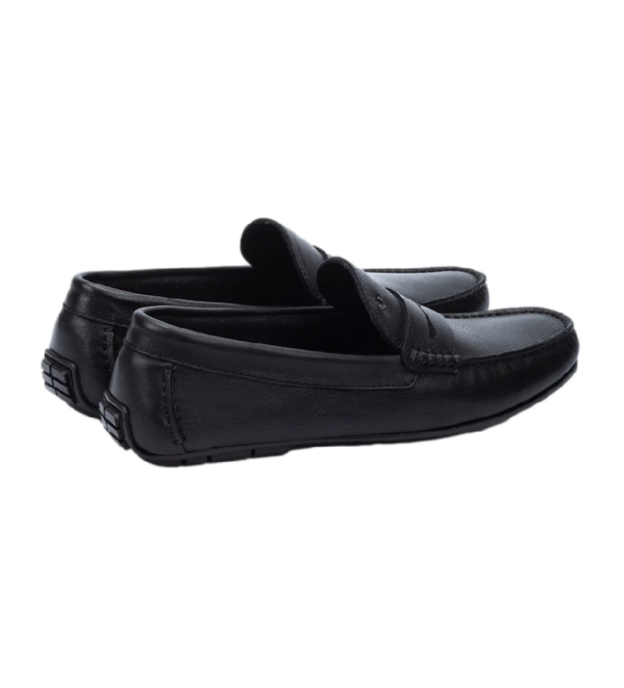 Mocasines De Piel Pacific 1411 Negro