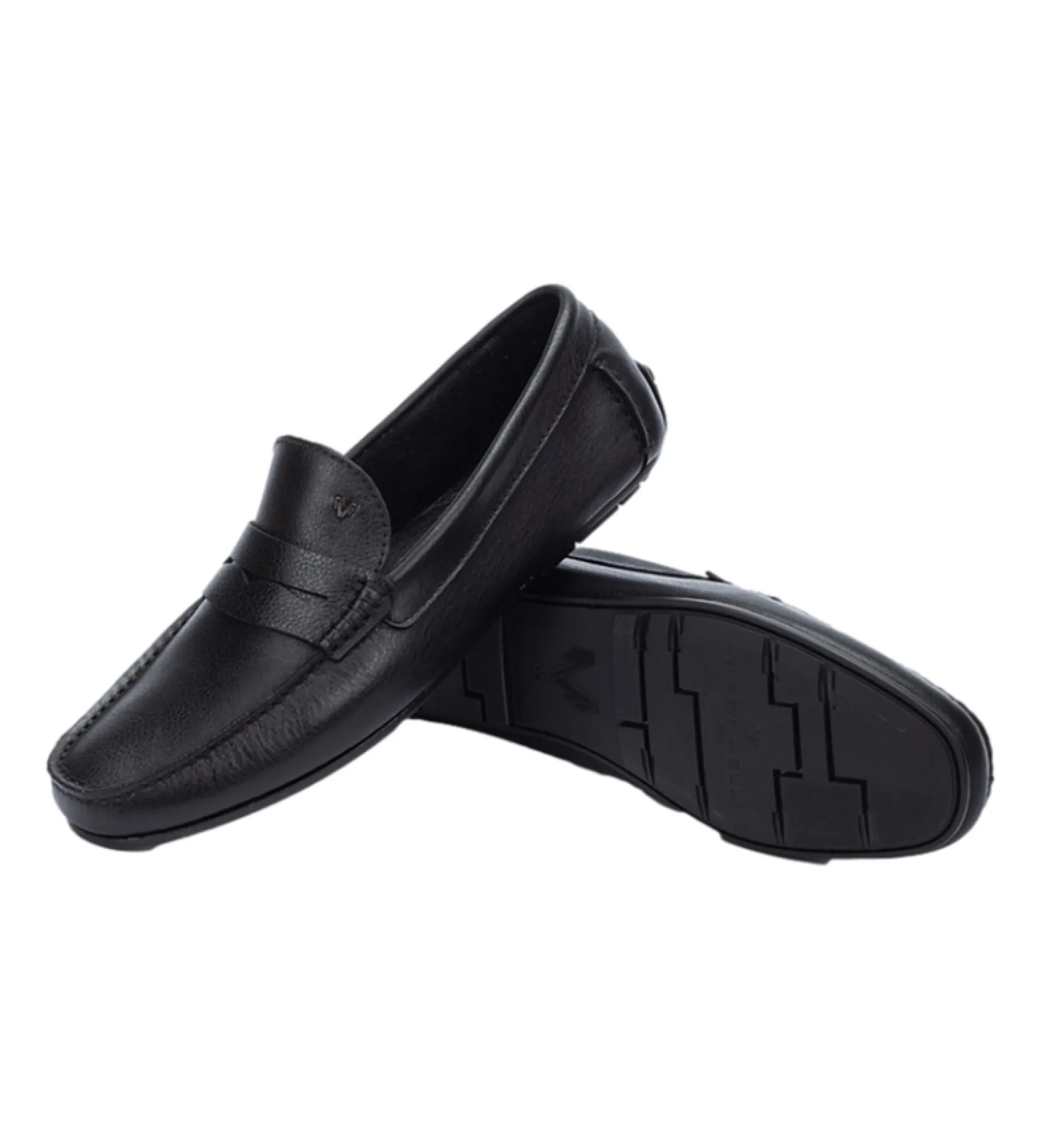 Mocasines De Piel Pacific 1411 Negro