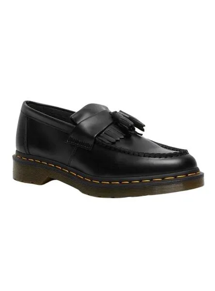 Mocasines Dr Martens Adrian Smooth Negro Hombre 