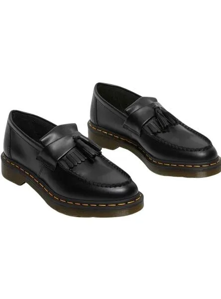 Mocasines Dr Martens Adrian Smooth Negro Hombre 