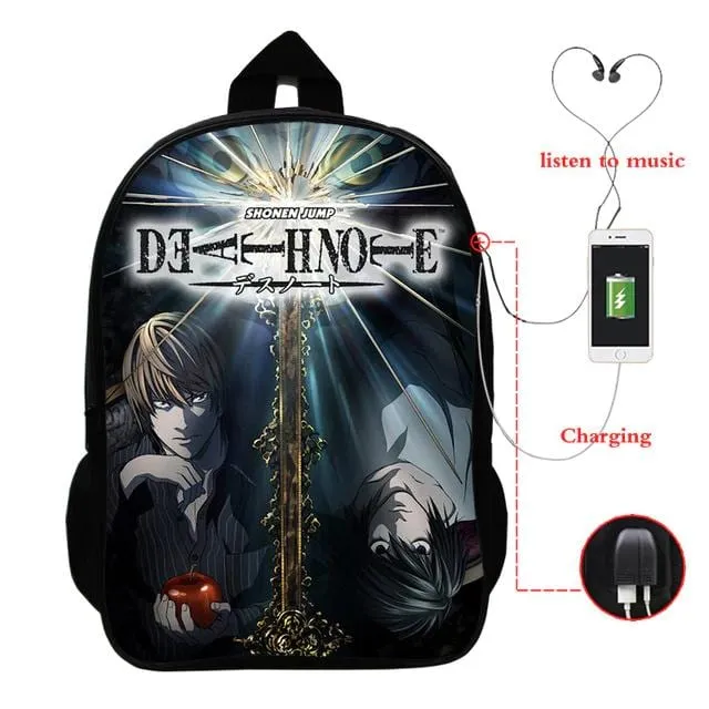 Mochila Death Note Shonen Jump