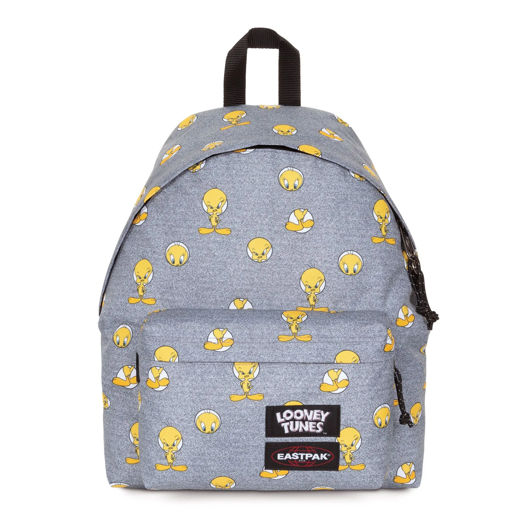 Mochila Eastpak escolar PADDED PAK’R 24 litros EK6208J7 TWEETY GREY Looney Tunes gris y piolines