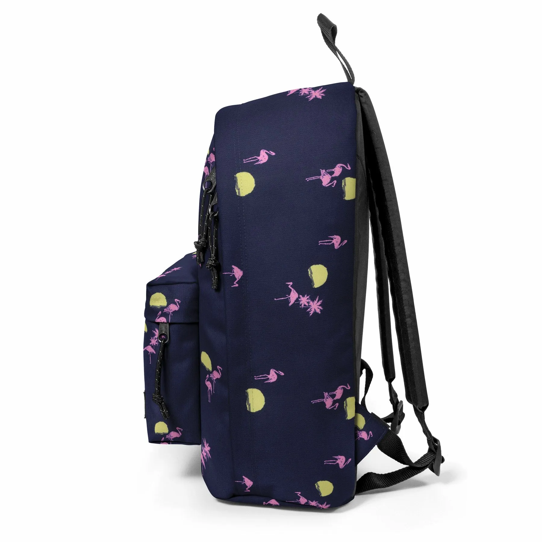 MOCHILA EASTPAK Out Of Office 27 litros con bolsillo ordenador EK767O20 Icons Navy tropical azul pelicanos