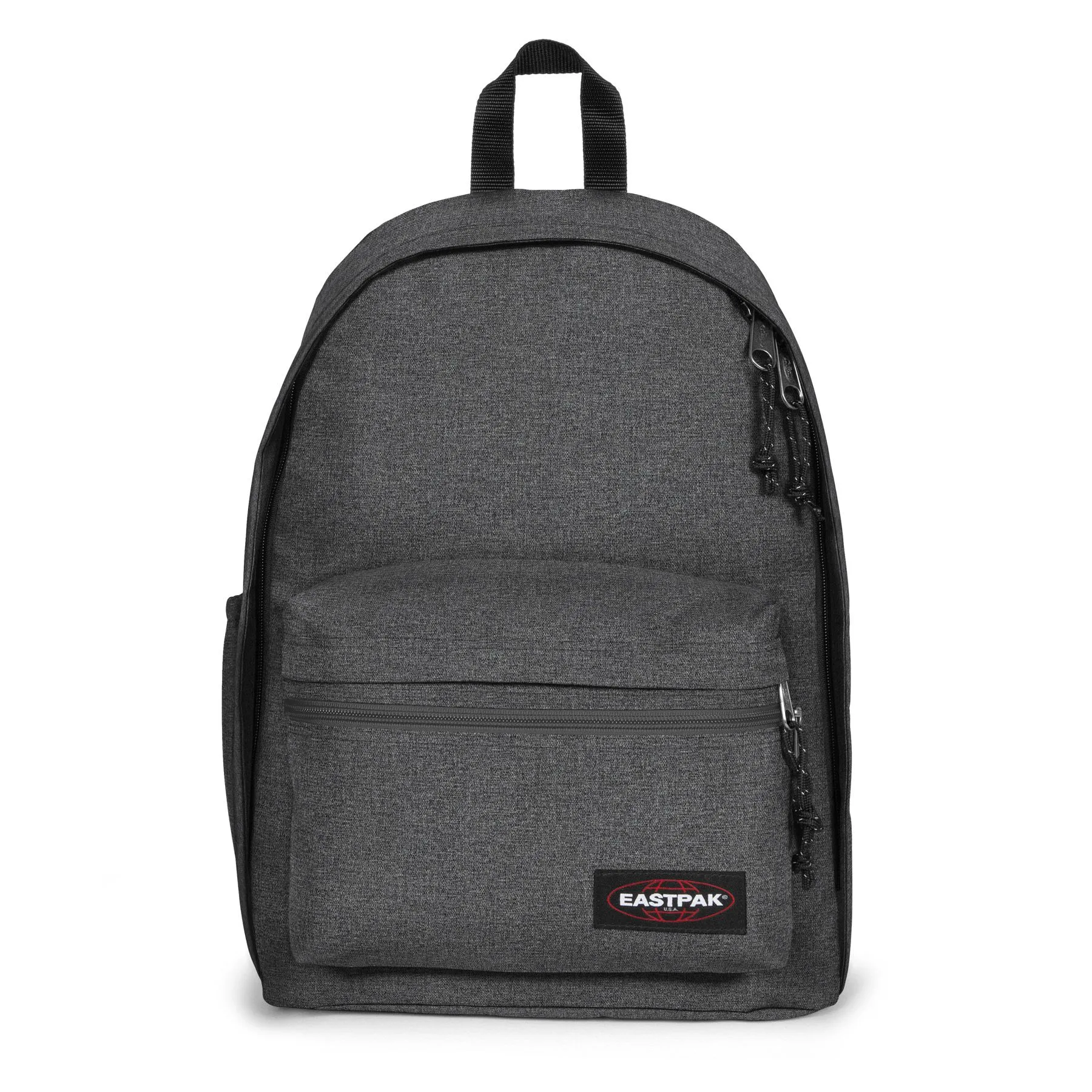 MOCHILA EASTPAK Out Off Office Zippl’R Black denim EK0A5BBJ77h gris oscura efecto tejano