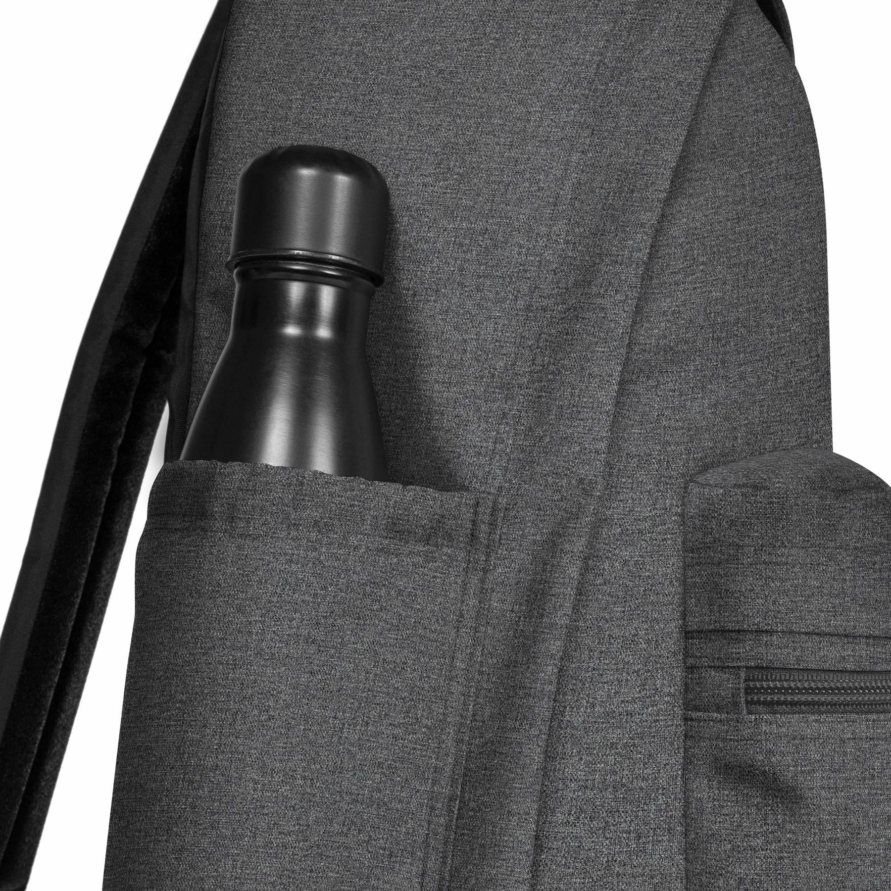 MOCHILA EASTPAK Out Off Office Zippl’R Black denim EK0A5BBJ77h gris oscura efecto tejano