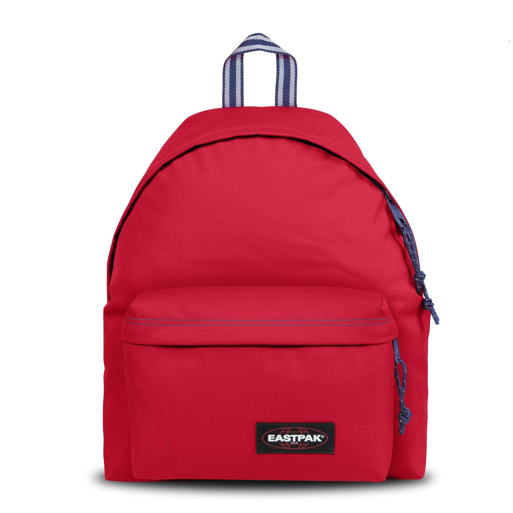 MOCHILA EASTPAK Padded Pak’r® 24 litros EK62053V Blakout Stop roja con detalles azules