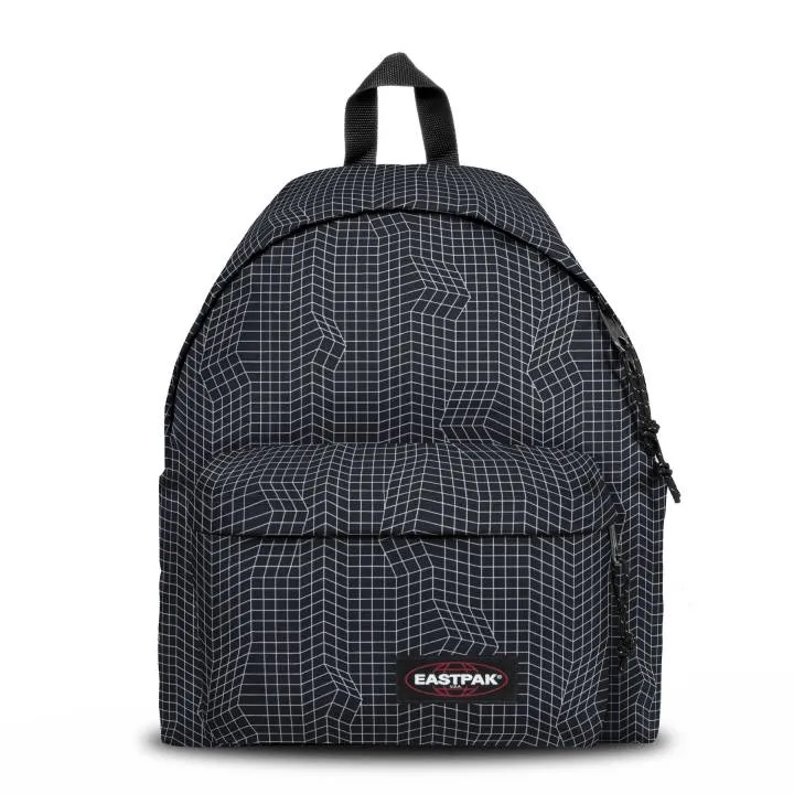 MOCHILA EASTPAK Padded Pak’r® 24 litros EK62067Q BLACK DANCE rayas negro y blanco