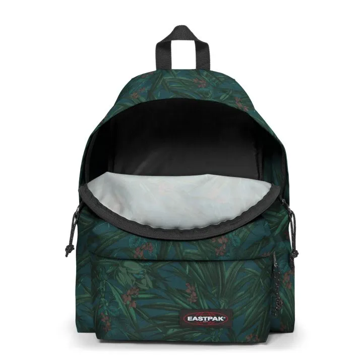 MOCHILA EASTPAK Padded Pak’r® 24 litros EK62069X Brize Mel Dark verde flores exóticas