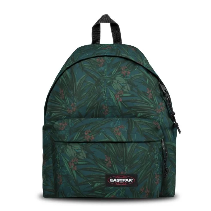 MOCHILA EASTPAK Padded Pak’r® 24 litros EK62069X Brize Mel Dark verde flores exóticas