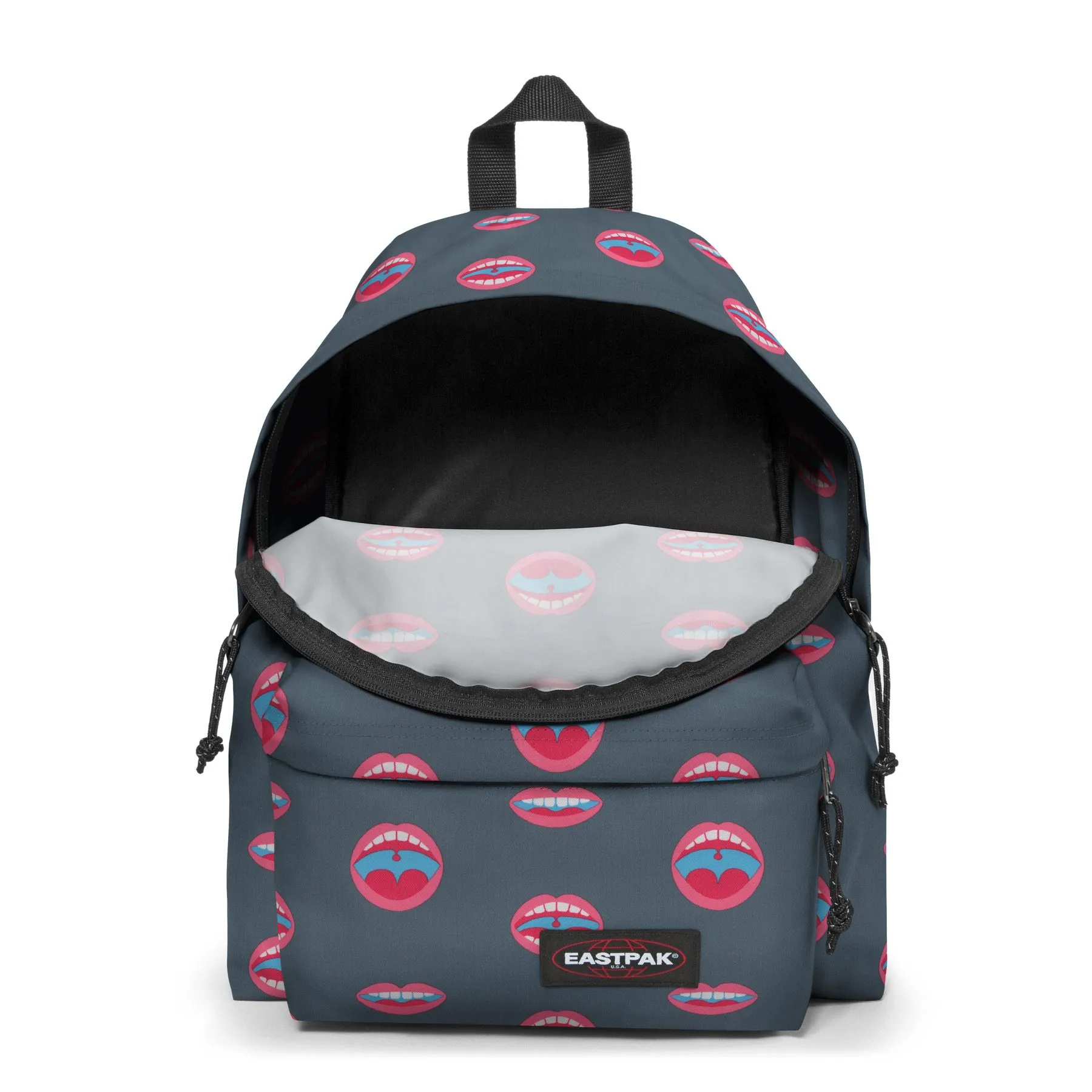 Mochila Eastpak Padded Pak’r® 24 litros EK620L22 Wall Art Mouth arte pop labios