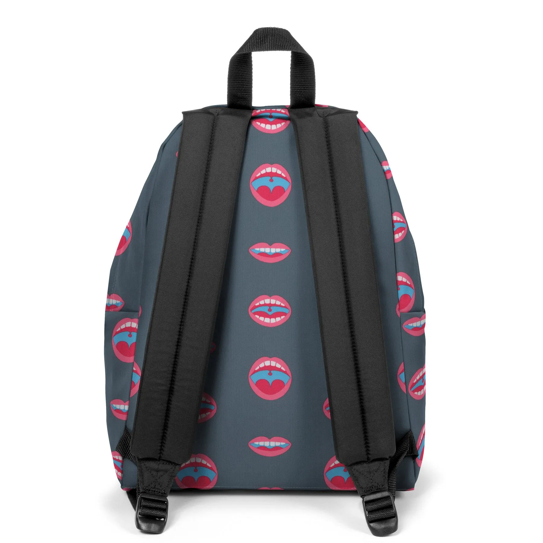 Mochila Eastpak Padded Pak’r® 24 litros EK620L22 Wall Art Mouth arte pop labios