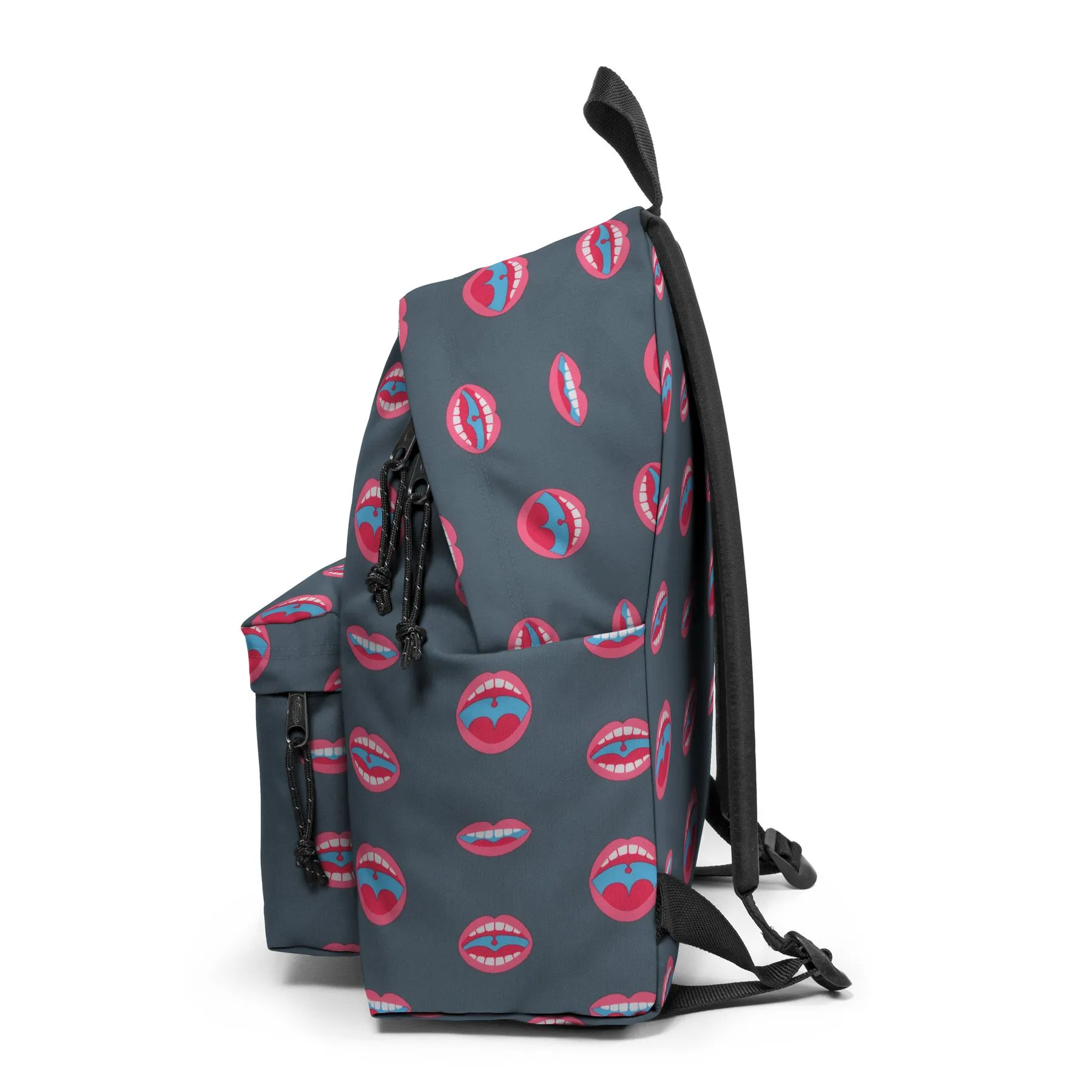 Mochila Eastpak Padded Pak’r® 24 litros EK620L22 Wall Art Mouth arte pop labios