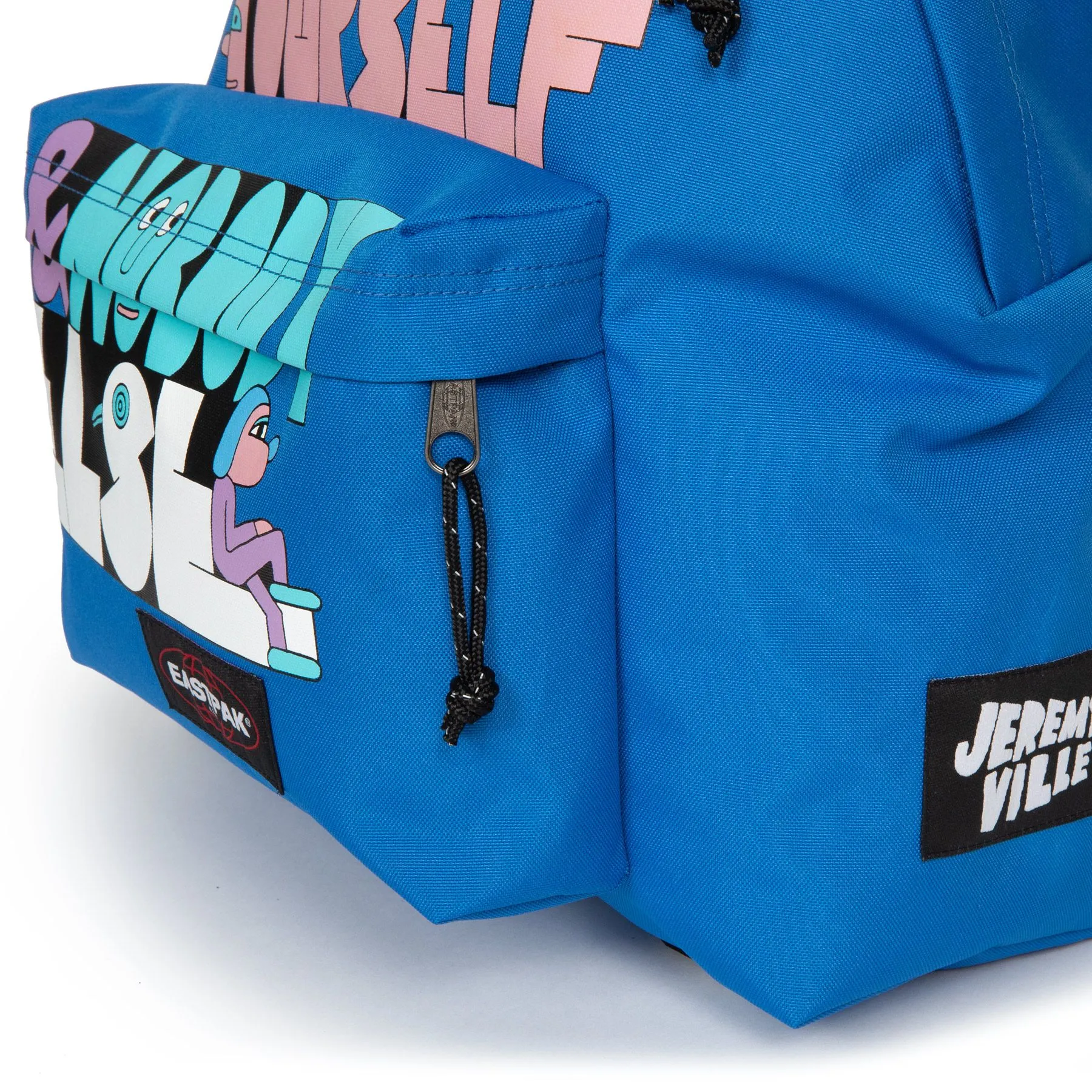 MOCHILA EASTPAK Padded Pak’r® 24 litros EK620U77 Jeremyville Placed azul Be Your Self