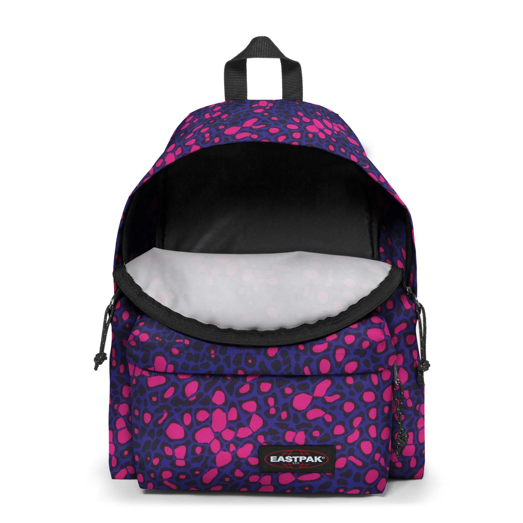 MOCHILA EASTPAK Padded Pak’r® 24 litros EK620U98 Eightimals pink animal pink leopardo rosa/morado